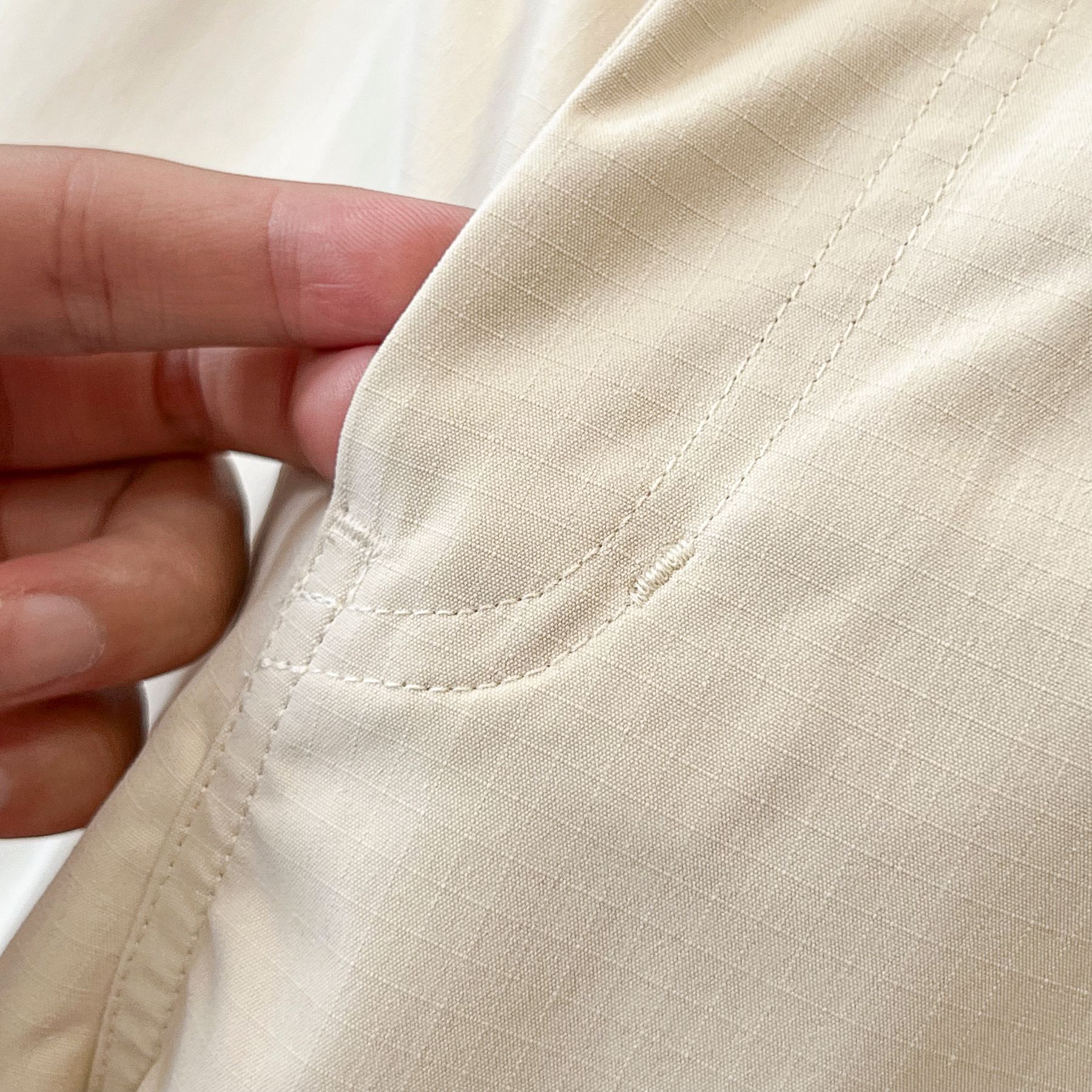 Herrenbekleidung Outdoor lockere Damen kleine gerade Silhouette schnelltrocknende Matrixgitter verschleißfeste atmungsaktive Freizeithose_voghion.com