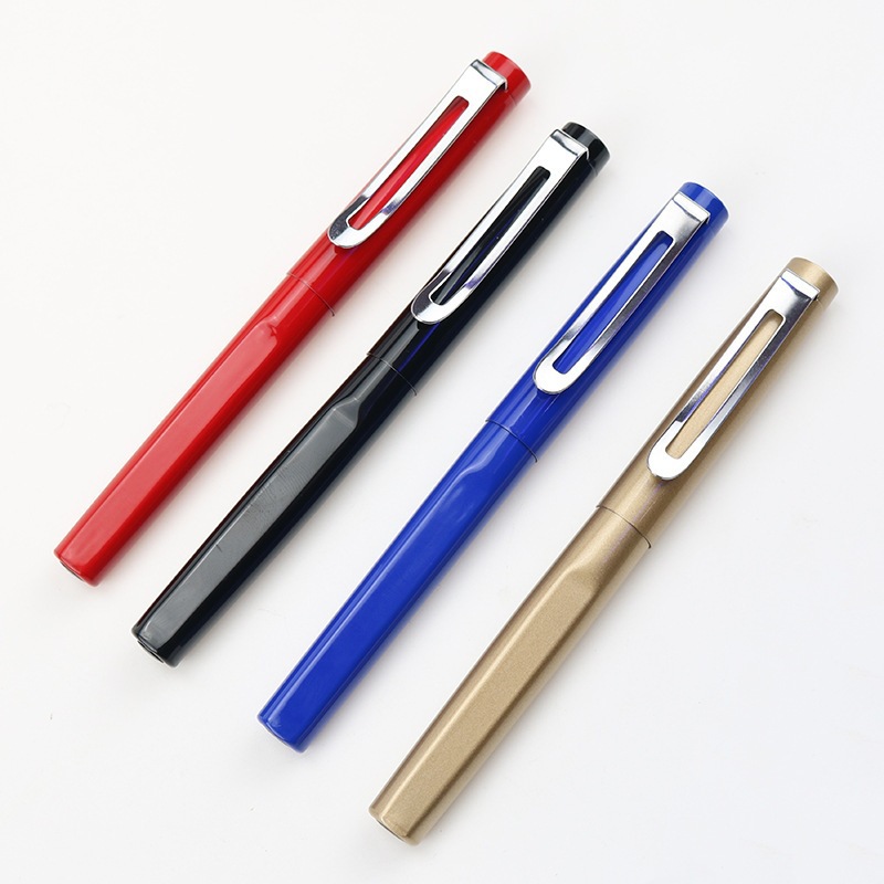 Manufacturer's in-stock metal ballpoint pens, gel pens, and promotional pens for business use, with laser engraving available for logos