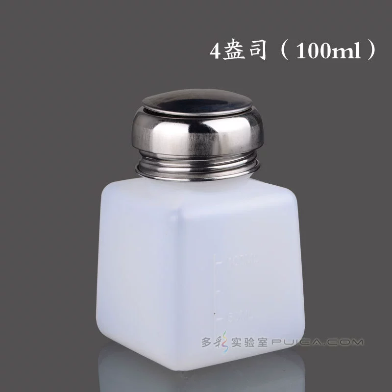 Тип насоса давления бутылка алкоголя 100/200/250 мл бутылка воды Tianna пресс-тип стиральная плита бутылка воды растворитель бутылка коррозионная стойкость