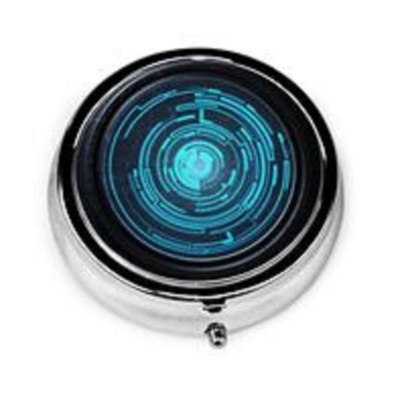 跨境供货 亚马逊 来图定质 一件起订 一件代发  圆形药盒