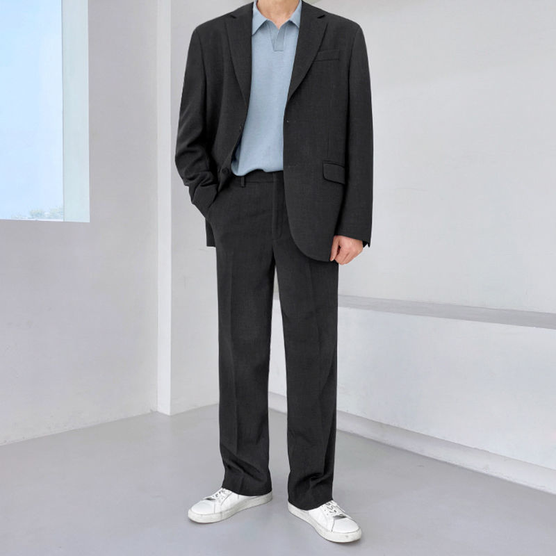 [Clearance]Blazer Men's Autumn Korean Style Loose Andy Suit Suit Casual Premium Small Suit