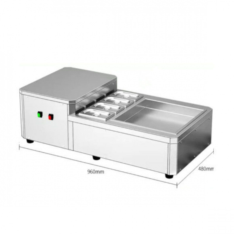 [데스크탑 두껍고 얇은 얼음튀김기] 800W