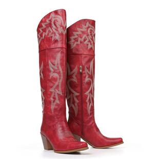 P 79982 Side Zipper Over Knee Boots ������^ϥ�Lѥ�羳��