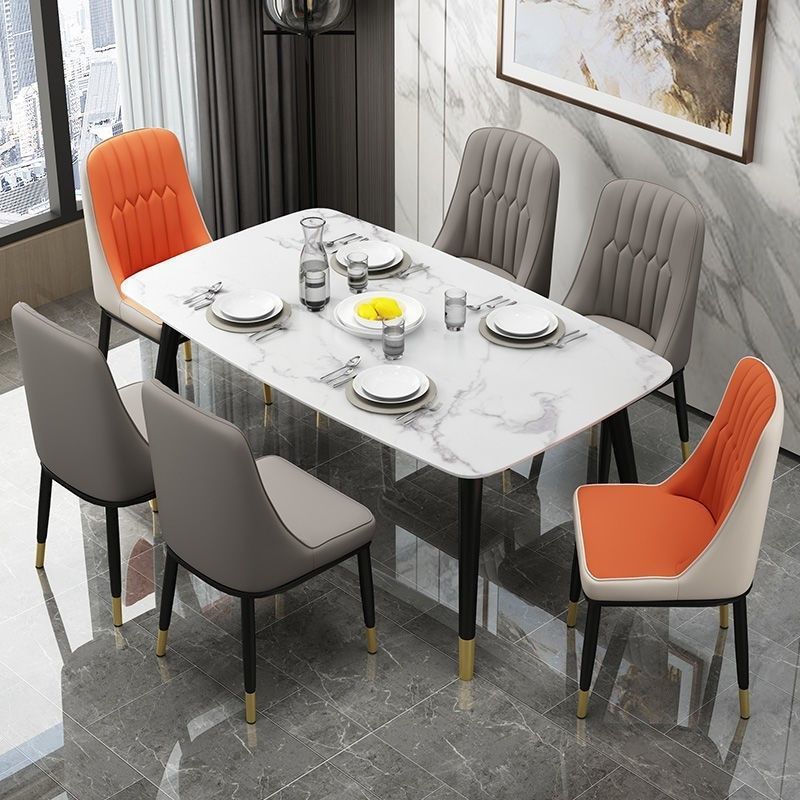 Silla de comedor silla de respaldo familiar silla de mesa de comedor silla de hotel de lujo moderno simple silla de paquete flexible silla de mahjong nórdica