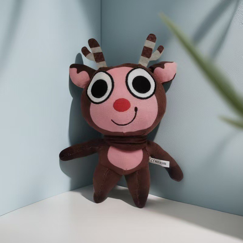 クロスボーダー新品ダンディ's World Plush Scrapsダンディのワールドゲームグッズぬいぐるみ