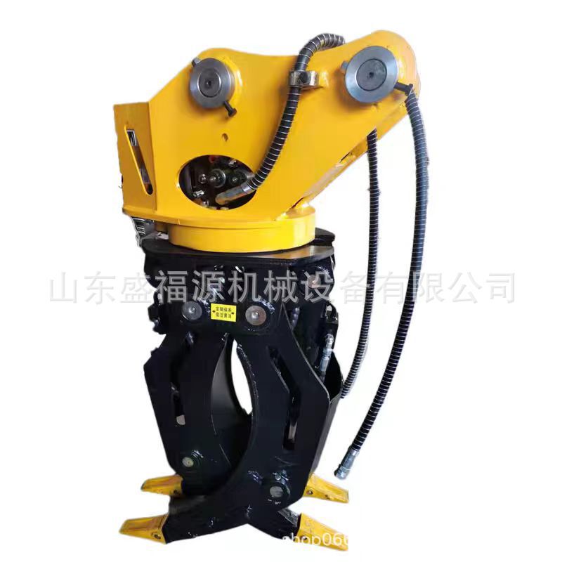 Mechanical grab wood rotary clip wood machine material strong service life long production wholesale