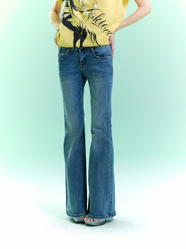 Pokiovo American Retro 2026 Summer Jeans for Women, Slim Fit, Casual, Versatile, Straight-Leg Long Pants Denim Pokiovo American Retro 2026 Summer Jeans for Women, Slim Fit, Casual, Versatile, Straight-Leg Long Pants Denim