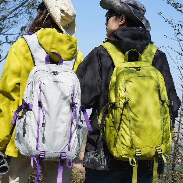 2026 New Large-Capacity Outdoor Sports Mountaineering Bag, Short-Distance Travel Bag, Workwear-Style Hiking Backpack, Student School Bag