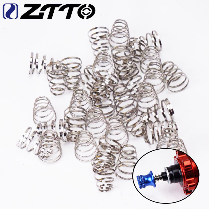 ZTTO Mountain Highway Dead Flying Bicicleta Huagu Eje de varilla de desmontaje rápido Primavera de accesorios de resorte de acero inoxidable