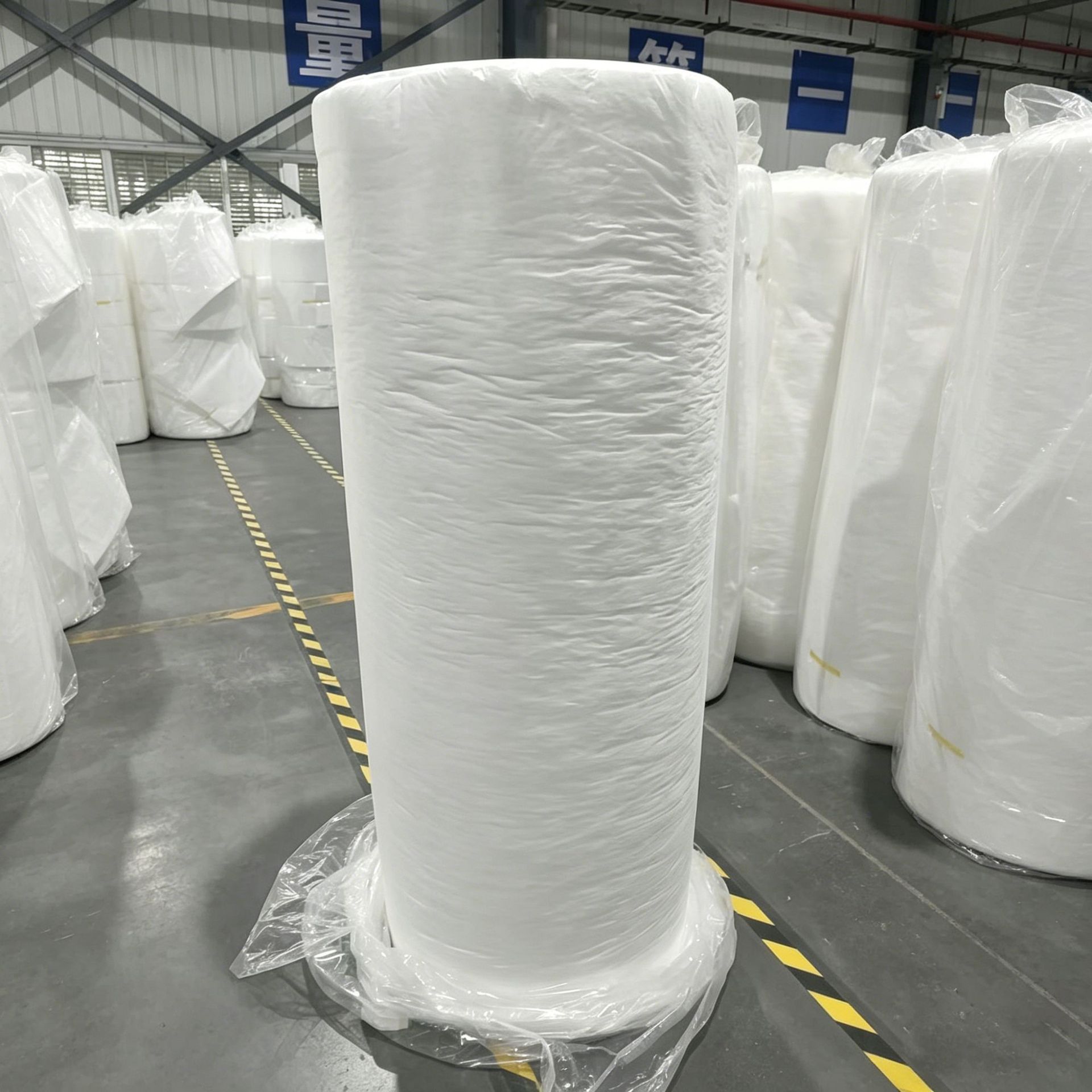 Dual-component sound-absorbing cotton for cars, PP+PET with pressure point technology, eco-friendly white cotton, odorless, soundproofing and noise-reducing material for the entire vehicle