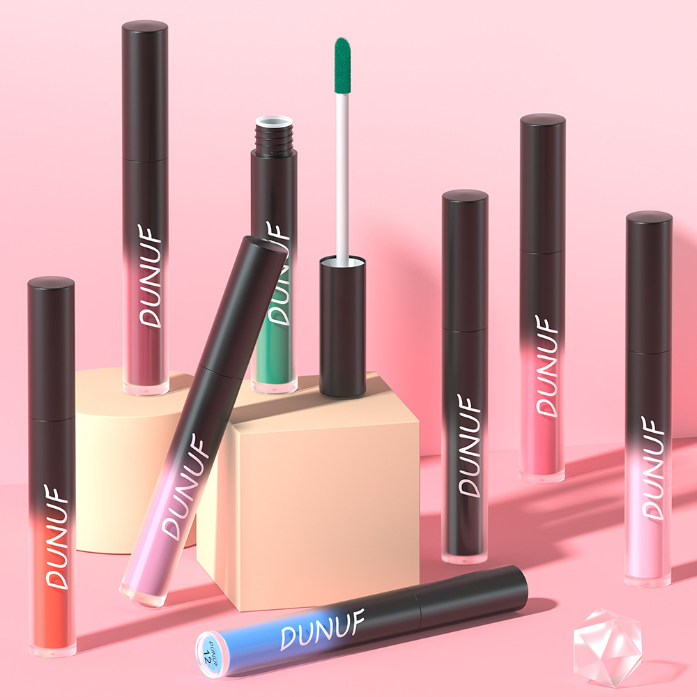 Check it out! Link Disclaimer - Exclusive for Foreign trade :DUNUF 32-color Multi-purpose matte long-lasting Lip gloss undefined