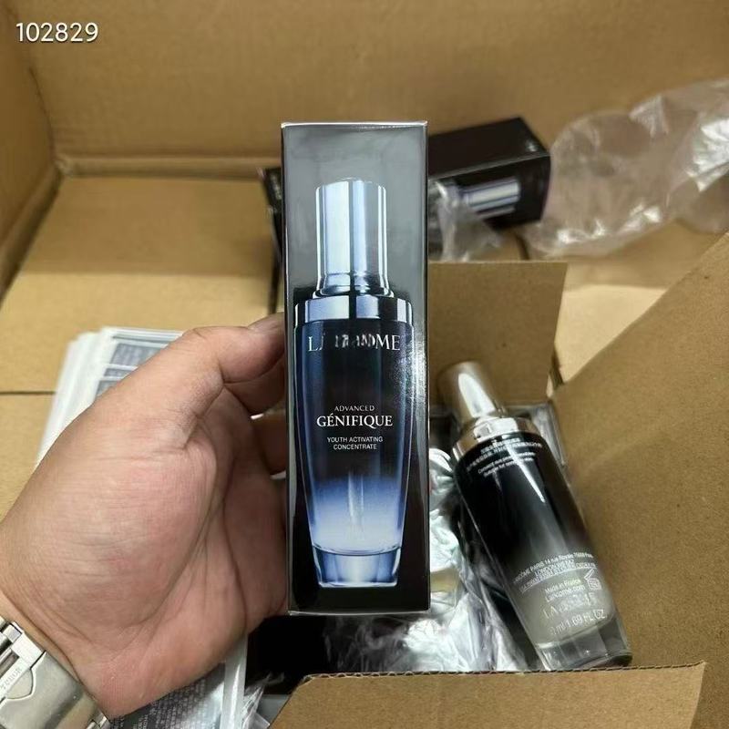 跨境兰寇菁纯精华柔肤玻色因补水保湿淡纹抗老化紧致肌肤提亮肤色|undefined
