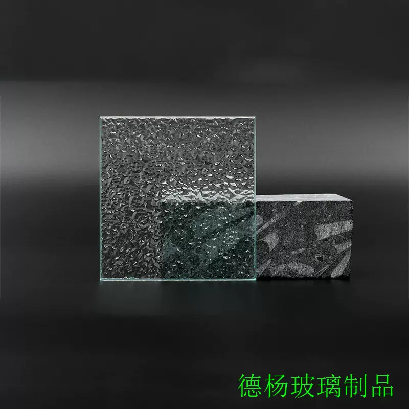 4mm 5mm 8mm压花装饰玻璃 超白普白石头纹 长虹 海棠 聚光 木纹