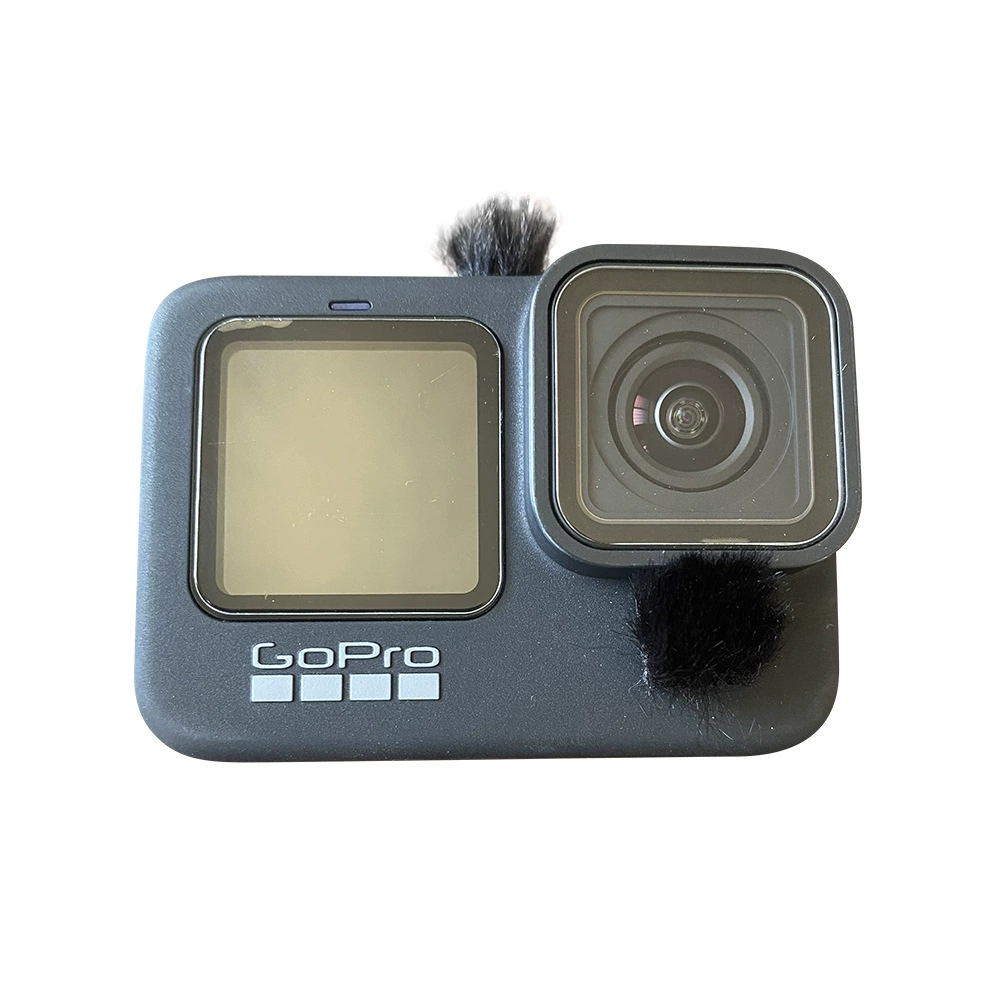 Открытый 360 спортивные камеры ветрозащитный свитер HERO 8 9 10 11 шумоподавление камеры ветрозащитный чехол для волос