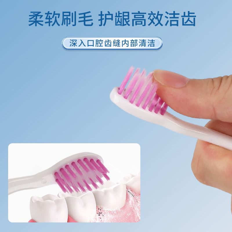 Cepillo de Dientes Infantil de Cabezal Pequeño con Cerdas Suaves