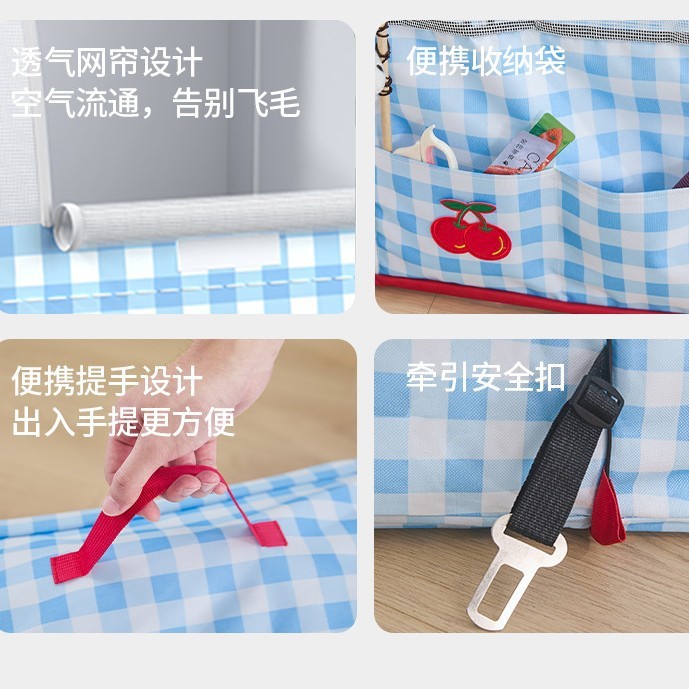跨境牛津布户外车载狗窝四季通用防水安全座椅宠物可拆卸猫窝狗笼|undefined