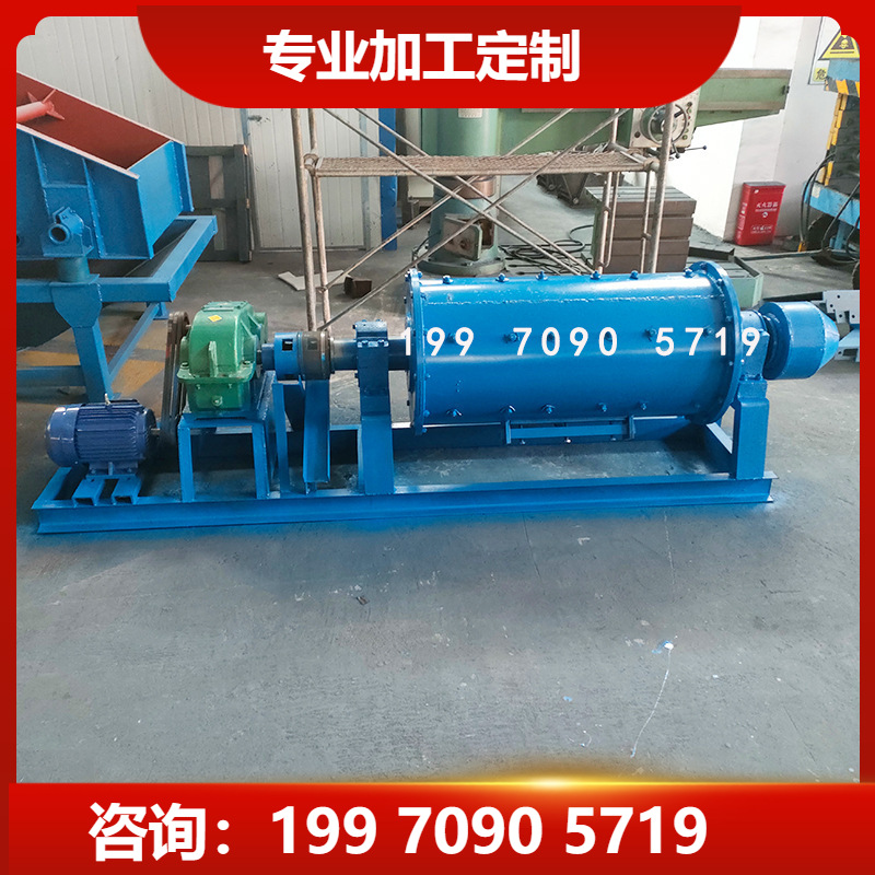加水湿式钢球磨机小型矿用实验室磨矿机0612工业用滚动式粉碎机器