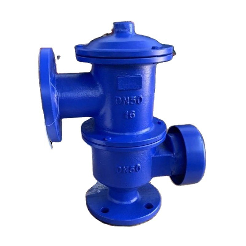 铸铁304不锈钢软密封呼吸阀 HX带接管呼吸阀阻火单呼阀 中型