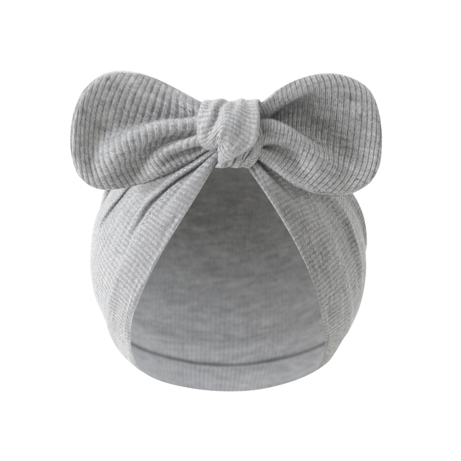 회색 (골지 원형 프린트)