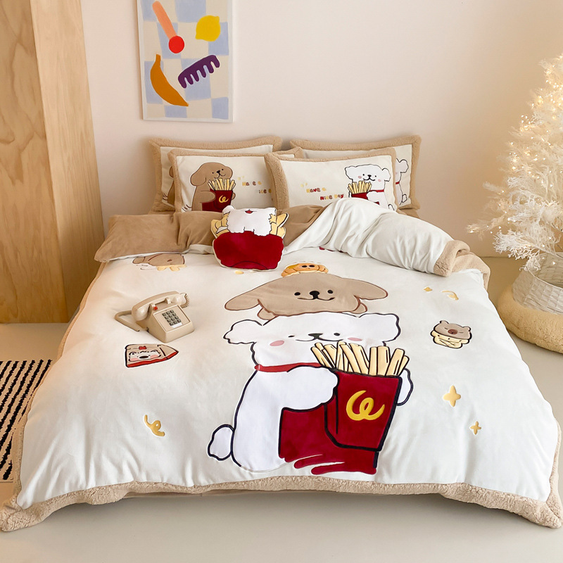 Latte puppy [free pillow]