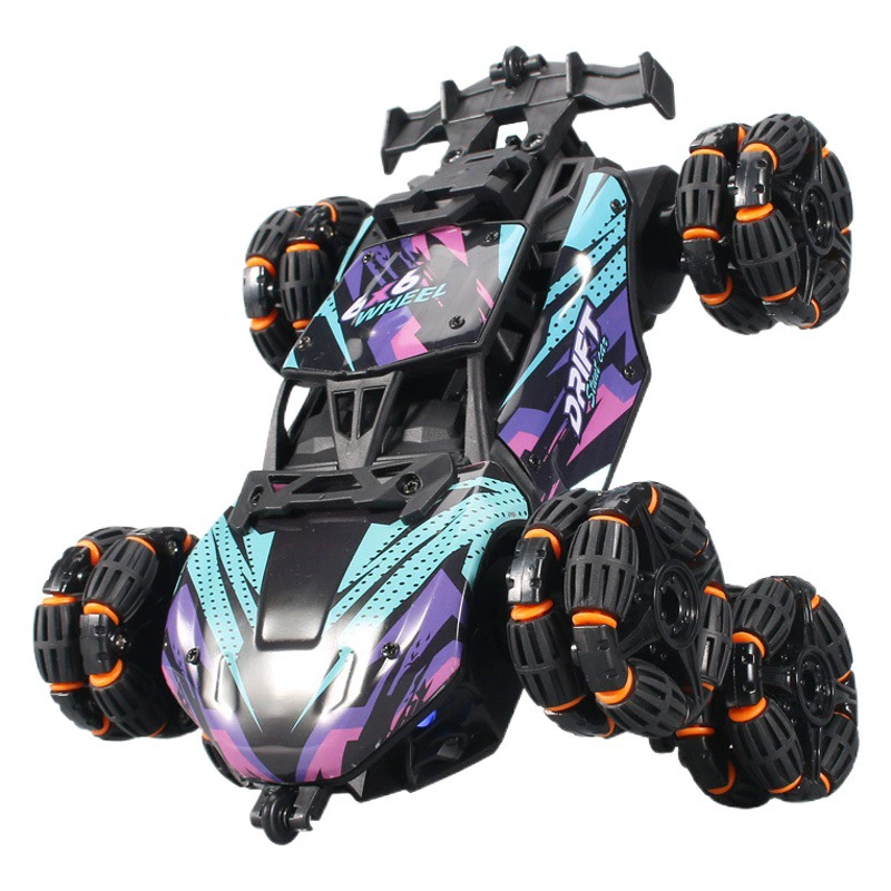 Новый продукт шестиколесный поворотный рычаг трюковый автомобиль жест индукционный пульт дистанционного управления Внедорожник спрей дрейф боковой сплав поколение автомобилей