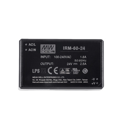 明纬电源 IRM-60-12 60W胶囊型模块电源