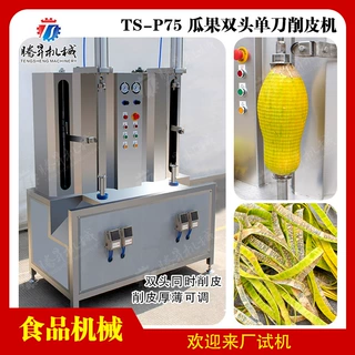 菠萝蜜冬瓜南瓜削皮机双头单刀削皮机 果蔬刨皮剥皮刮皮设备