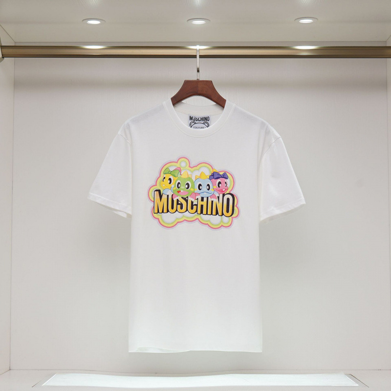 2025 春夏新作メンズカジュアルラウンドネック半袖 T シャツ中空刺繍クマ文字ルーズで多用途|undefined