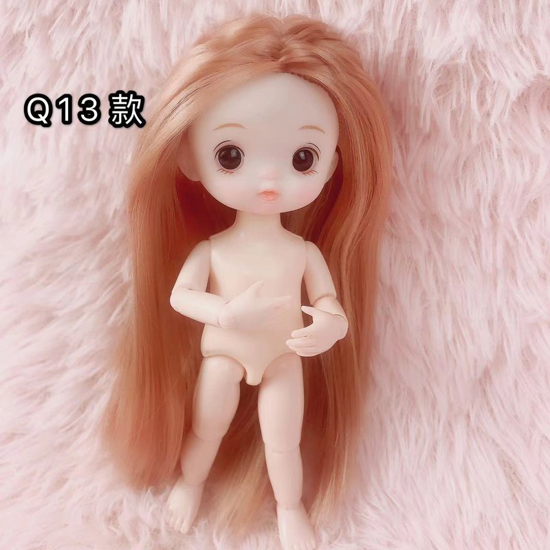 17センチ夜ローリかわいいお姫様楽バービー人形裸人形素体ケーキがぼんやり人形のおもちゃを焼く|undefined