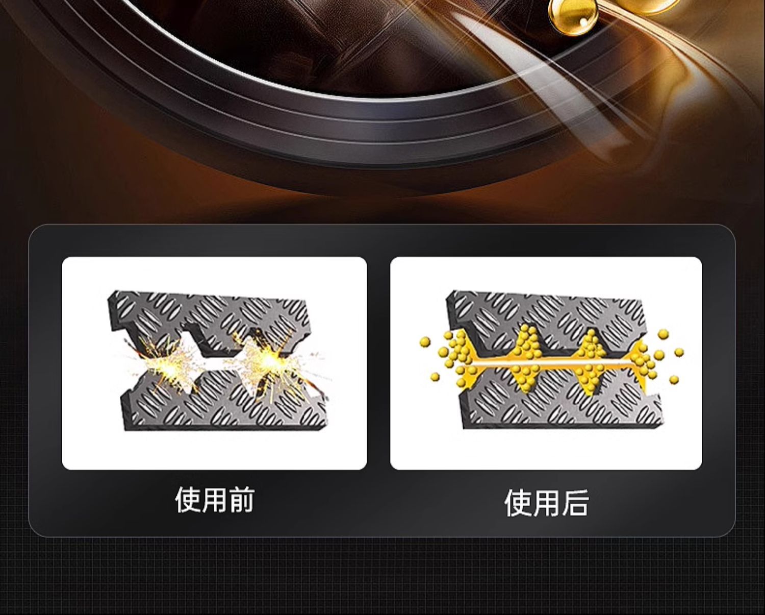 Suitable for Car Anti-Wear Protective Agent, Car Engine Repair Agent, Noise Reduction and Vibration, Powerful Treatment of Burnt Oil Essence