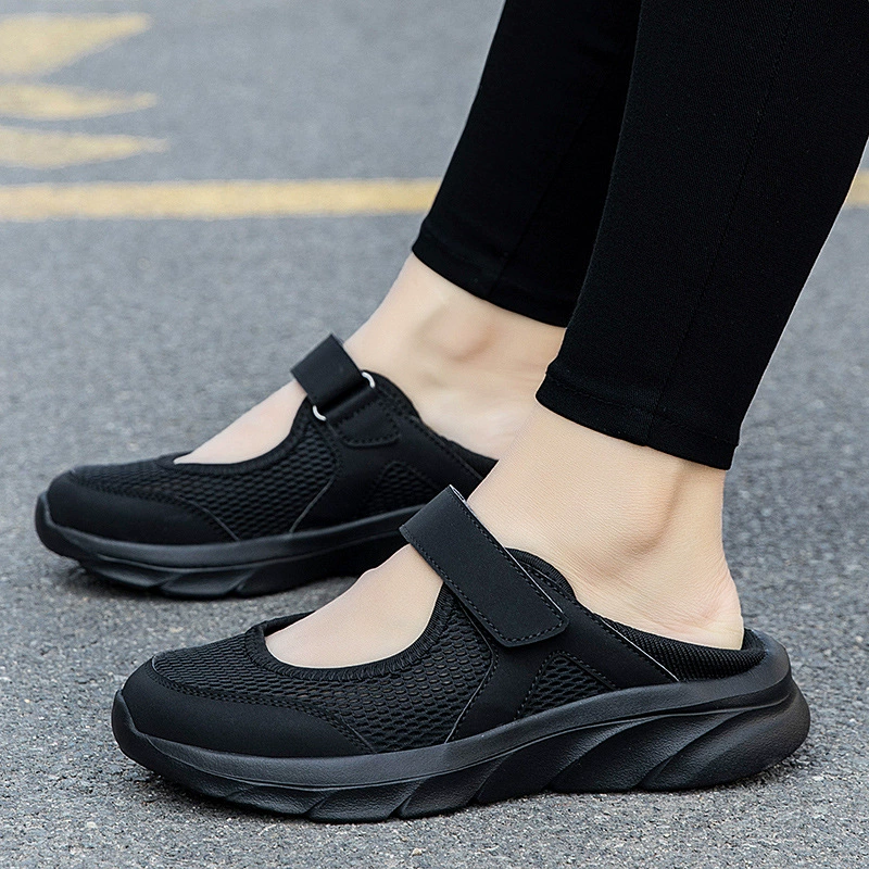 2025 трансграничная женская обувь большого размера, обувь для мам с неглубоким носком, легкая обувь для пожилых людей, прогулочная обувь для среднего и пожилого возраста, женская обувь для бабушек