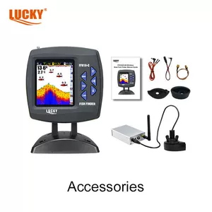 Leqi Fish Vested Fishing Sound Lottery Smart Fish Обнаружение FF918CS-WL 3,5-дюймовая вода Hun Water