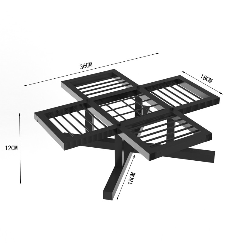 블랙(라켓 20개 + 탁구공 수납 가능)