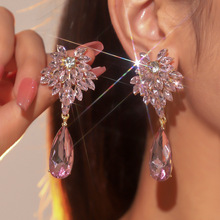 ����ѷ���� ��ɫ�ݻ����ʲ���ˮ�����Ů���Ŷ�������earrings