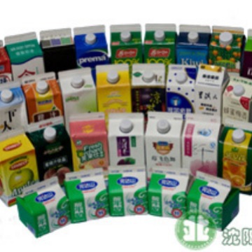 全自动酸奶牛奶纸盒灌装机屋顶盒包装机厂家