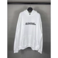 AD8008 White Classic Letter LOGO Print