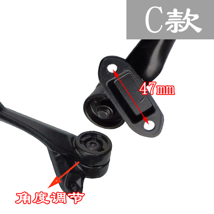 Motorcycle Sports Car Horizon Rearview Mirror Kawasaki Ninja Yongyuan Reflector Straddle Car Accessories Reversing Mirror