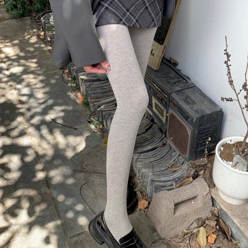 新款平纹连裤袜女外穿加绒加厚提臀收腹自然舒适不掉裆光腿神器|undefined