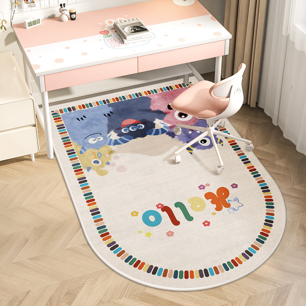 silla de computadora arcada de alto nivel de alfombra de piso silla de escritorio alfombra de pies de estudio silla giratoria de deportes electrónicos alfombra de escritorio