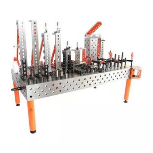 Steel Three-Dimensional Flexible Welding Platform Tooling Fixture Nitriding Flat Plate Robot Porous Positioning Assembly Workbench