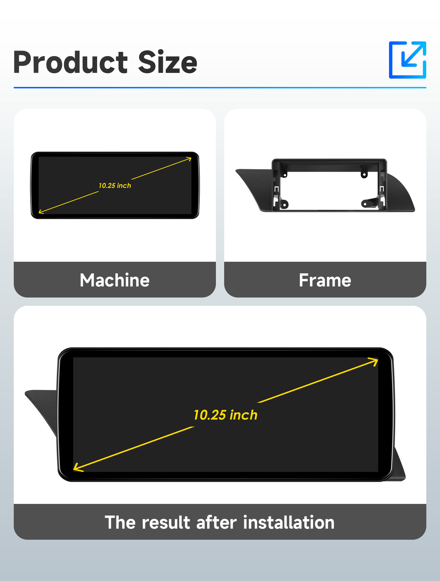 Suitable for 09-16 Audi A4 A5 S5 car central control display large screen Carplay vehicle smart navigation