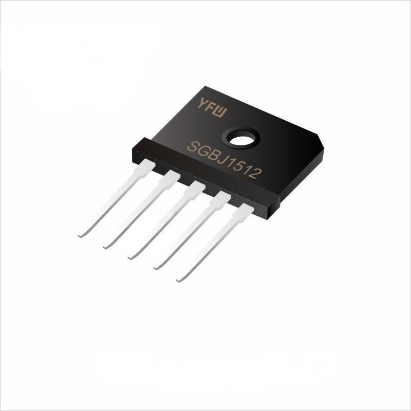 三相整流桥堆SGBJ5010 SGBJ 封装印字 YFW SGBJ5010	 佑芯微