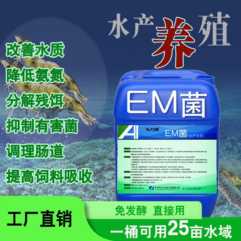 水产养殖用EM菌原液 调水肥水 净水 降氨氮 调节肠道菌群 em菌夜