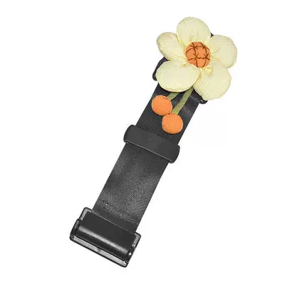 Seat belt shoulder pad – Shoulder Protector - style-6-beige-flower