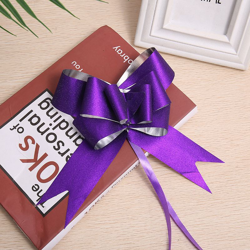 Cruz-frontera Venta caliente de alta gama de decoración del hogar de regalo de la flor embalaje arco mano tirar flor 50 cebolla colorida boda coche puerta tirar flor