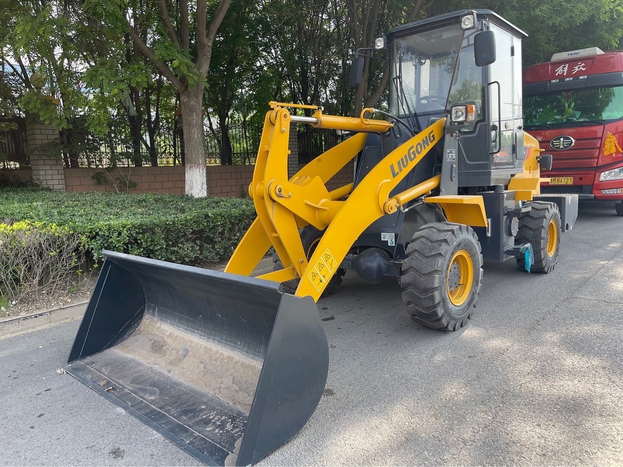 Cargadora pequeña de segunda mano Liu Gong16 18 20 cargadora Long Gong30 carretilla elevadora brazo alargado