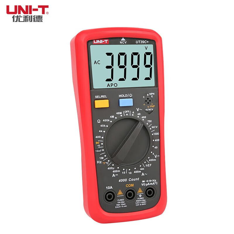 UNI-T UT39C + multímetro digital de mano image 2