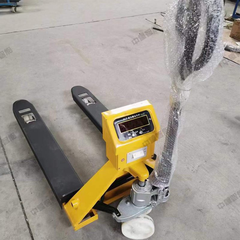 带称液压搬运车 称量精度高电子称搬运车 性能稳定2.5T电子叉车