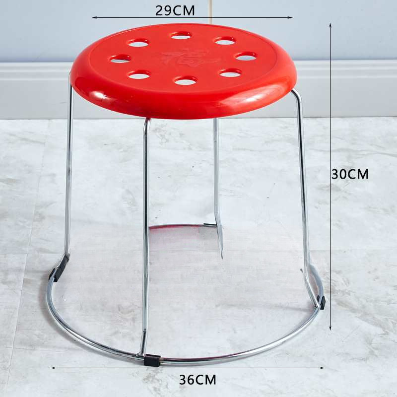 4개 팩【 30cm 높이】일반 빨간색 8개 구멍