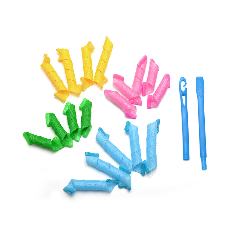 DIY Rodillo para Peinados – Rizador Grande Tipo Caracol para Peinados de Flor de Pera